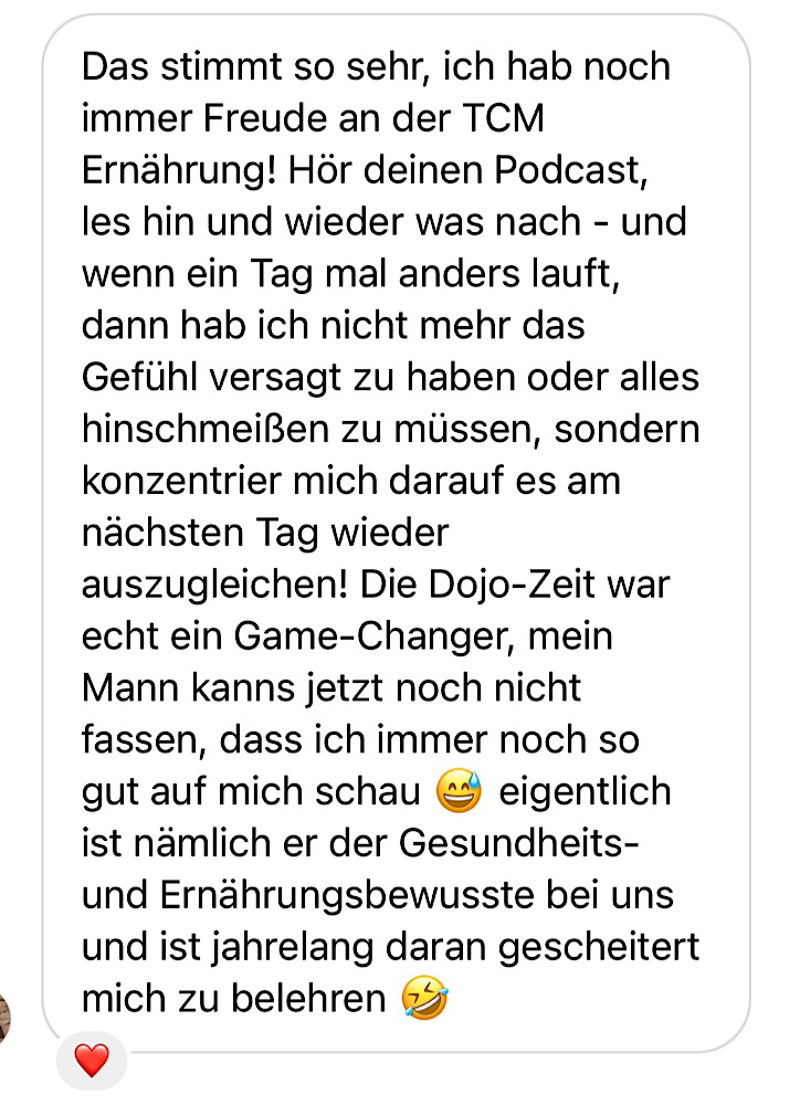 Kunden-Feedback Ernährungsumstellung