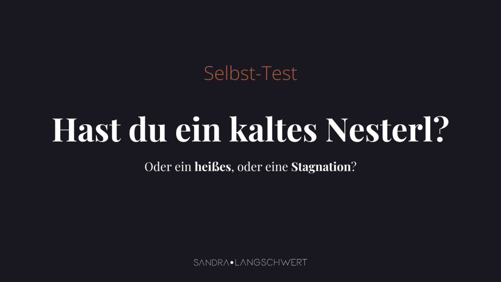 TCM im Kinderwunsch - kaltes Nesterl